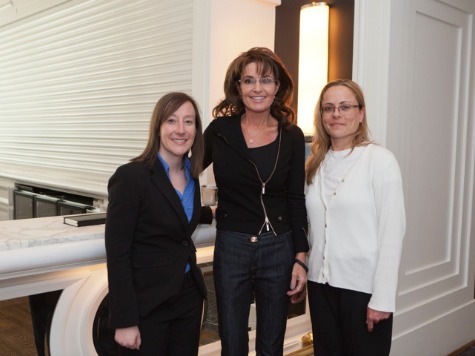 Whitney Pitcher, Sarah Palin, Stacy Drake at CPAC 2013 - Shealah Craighead