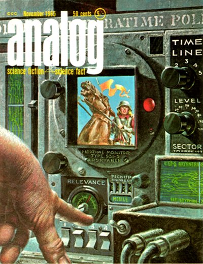 Down Styphon (Analog Nov 1965 cover) - Kelly Freas - Piper