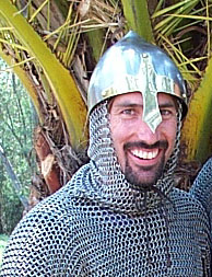 Sir Guillaume de la Belgique in chain mail