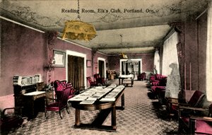 Reading Room, Elk's Lodge - Portland, Oregon