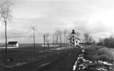 Sand Point Lighthouse, 1934 by DLF