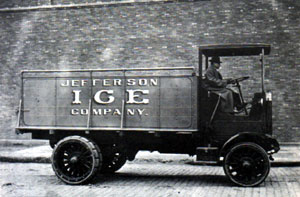 Jefferson Ice Truck c1921