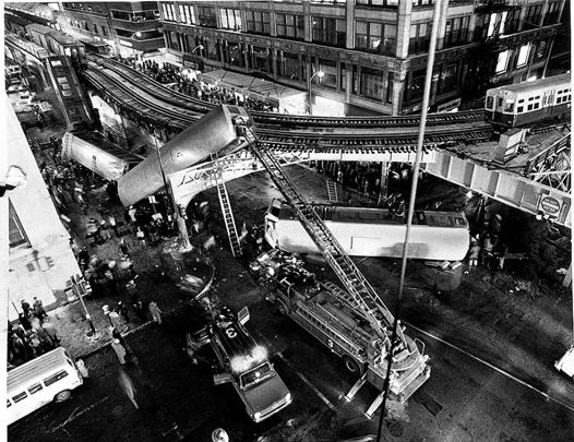 Chicago L train crash 1977