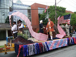 Flag Day flags, Hudson New York 2011 - Adrienne Ross