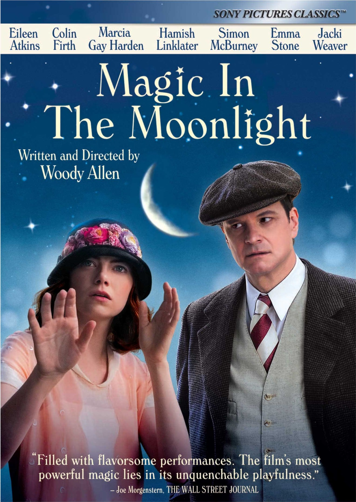 Magic in the Moonlight - Woody Allen, 2014 cover