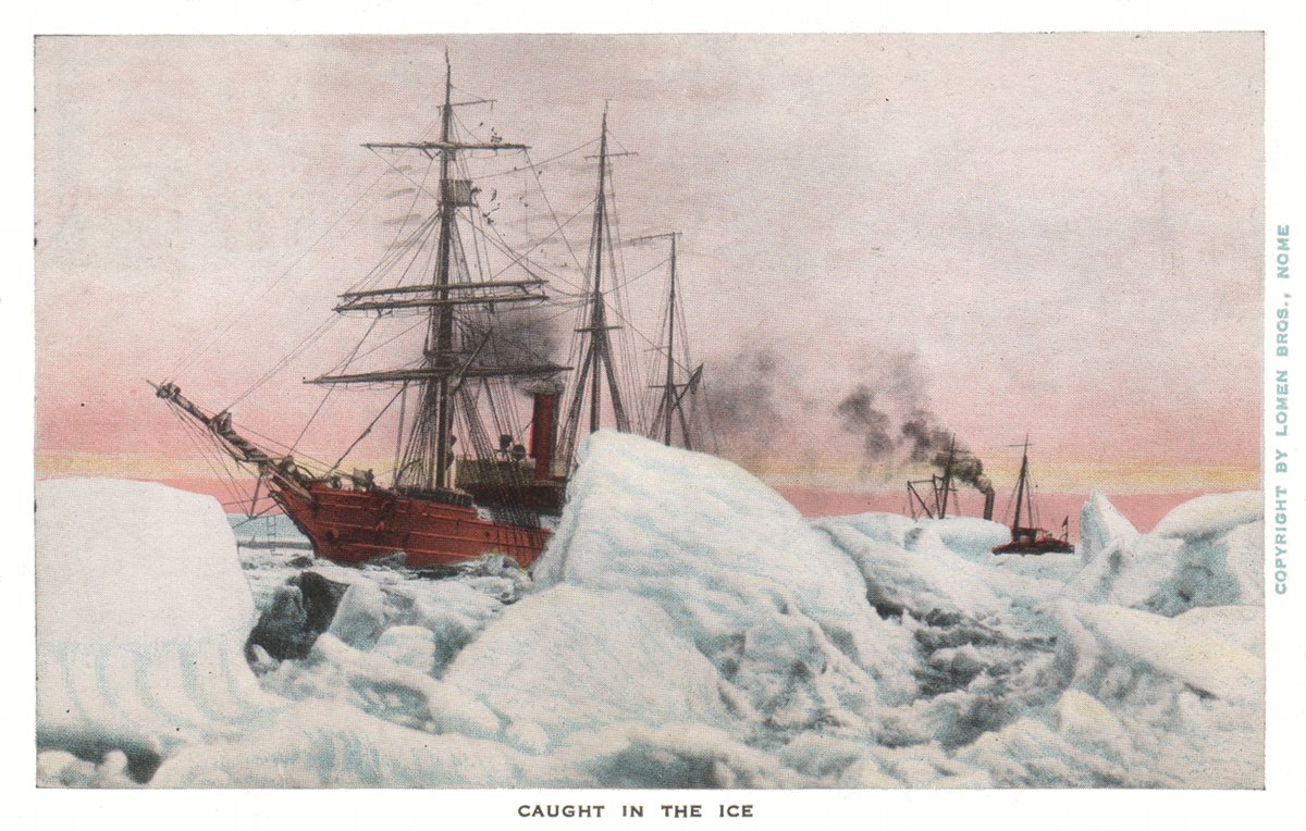 Caught in the Ice (postcard 1935)