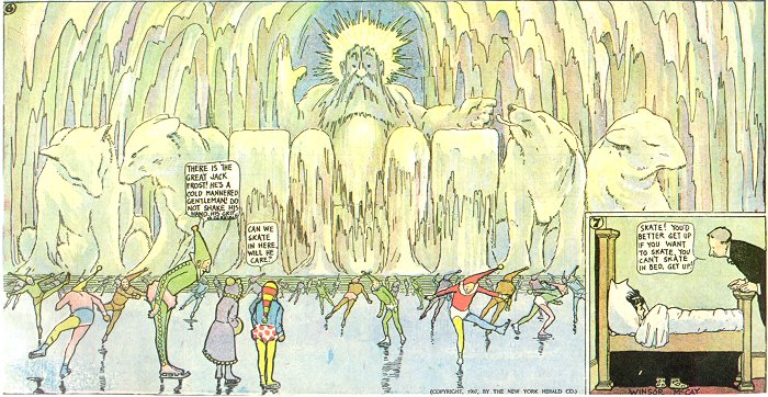 Jack Frost's Ice Palace - Little Nemo, Winsor McCay