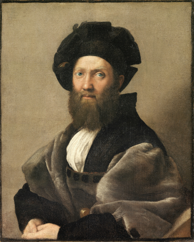 Portrait of Baldassare Castiglione - Raphael (circa 1514–1515)