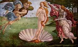 Birth of Venus - Botticelli